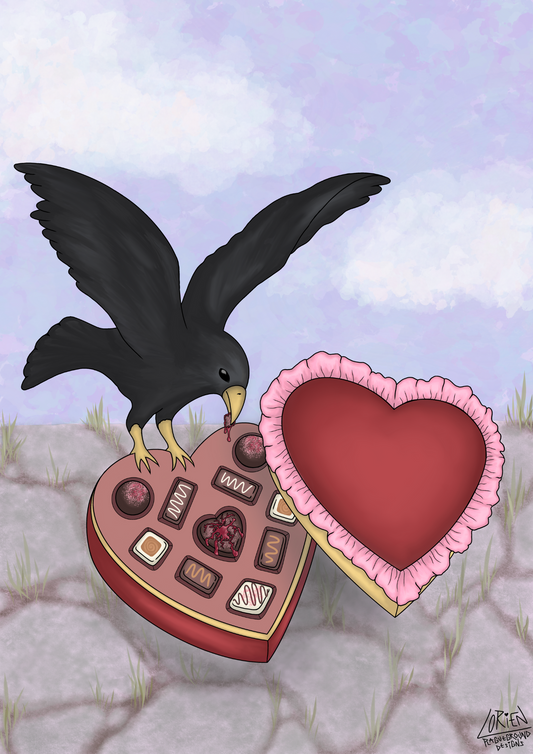 "Carrion" Art Print