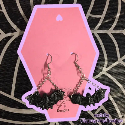 Bat Earrings